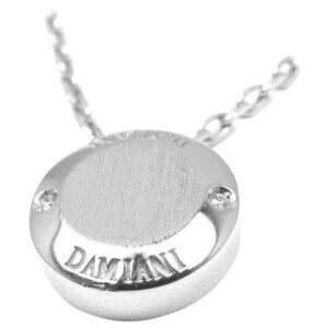 Damiani Blasoni Diamond 18k White Gold Pendant Necklace​